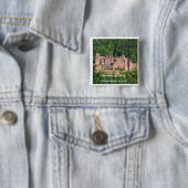 Schloss Neuschwanstein Frankfurt & deutsches Zitat Button (Beispiel)