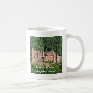 Schloss Neuschwanstein Frankfurt & deutsches Zitat Kaffeetasse