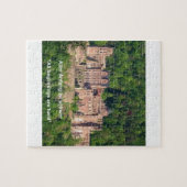 Schloss Neuschwanstein Frankfurt & deutsches Zitat Puzzle (Horizontal)