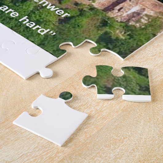 Schloss Neuschwanstein Frankfurt & deutsches Zitat Puzzle (Seite)