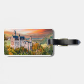 Schloss Neuschwanstein Gepäckanhänger (Rückseite horizontal)