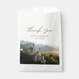 Schloss Neuschwanstein Hochzeitsfest Foto Vielen D Geschenktütchen