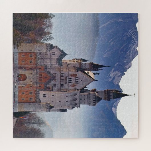 Schloss Neuschwanstein im Herbst - Bayerisches Sch Puzzle (Horizontal)