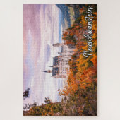 Schloss Neuschwanstein im Herbst Puzzle (Vertikal)