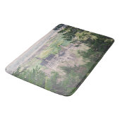 Schloss Neuschwanstein in Deutschland Badematte (Schrägansicht)