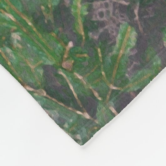 Schloss Neuschwanstein in Deutschland Fleecedecke (Ecke)