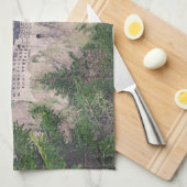 Schloss Neuschwanstein in Deutschland Geschirrtuch (Viertel Falte)