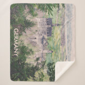 Schloss Neuschwanstein in Deutschland Sherpadecke (Vorderseite)