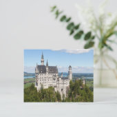 Schloss Neuschwanstein in Schwangau Bayern Postkarte (Stehend Vorderseite)