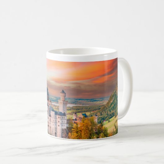 Schloss Neuschwanstein Kaffeetasse (VorderseiteRechts)