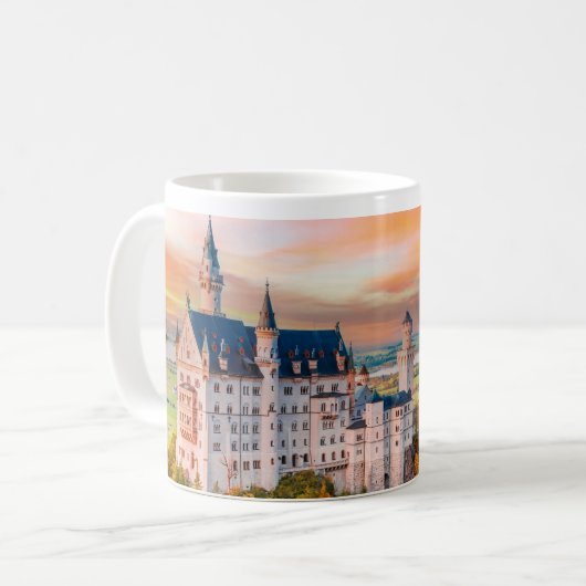 Schloss Neuschwanstein Kaffeetasse (Vorderseite Links)