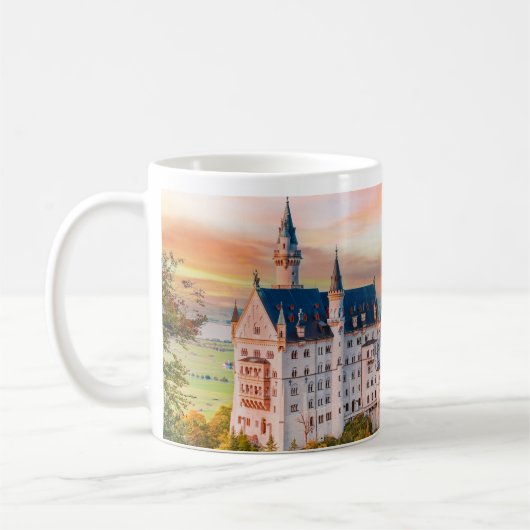 Schloss Neuschwanstein Kaffeetasse (Links)