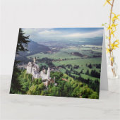 Schloss Neuschwanstein Karte (Gelbe Blume)