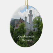 Schloss Neuschwanstein Keramikornament (Rechts)