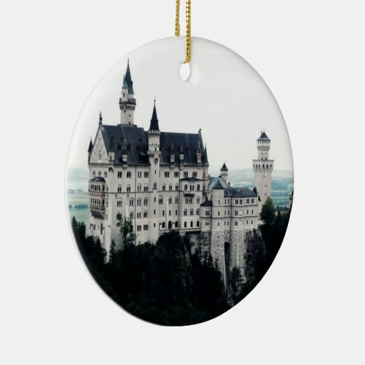 Schloss Neuschwanstein Keramikornament (Rechts)