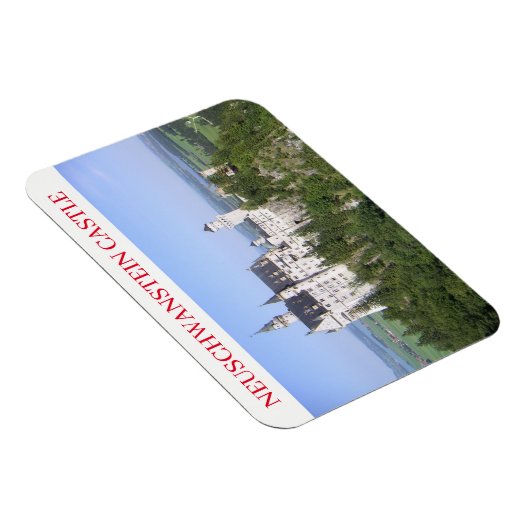 Schloss Neuschwanstein Kühlschrankmagnet Magnet (Rechte Seite)