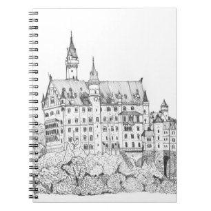 Schloss Neuschwanstein Kunstmuseum Notizblock