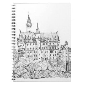 Schloss Neuschwanstein Kunstmuseum Notizblock
