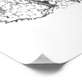 Schloss Neuschwanstein Kunstmuseum Poster (Ecke)