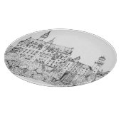 Schloss Neuschwanstein Kunstmuseum Schneidebrett (Ecke)