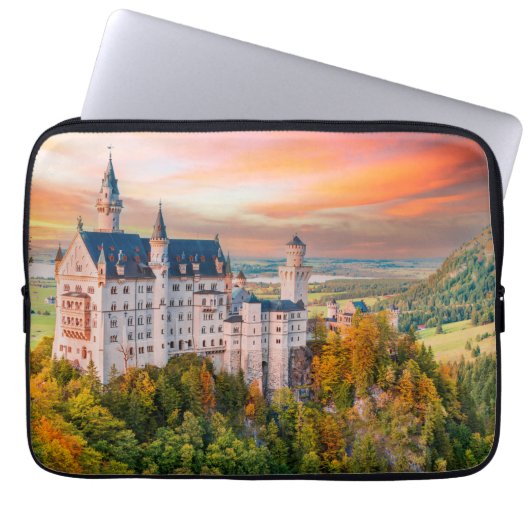 Schloss Neuschwanstein Laptopschutzhülle (Vorderseite)