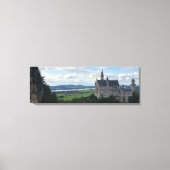 Schloss Neuschwanstein Leinwand Panorama (Vorderseite)