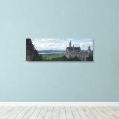 Schloss Neuschwanstein Leinwand Panorama (Insitu (Holzboden))