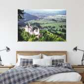 Schloss Neuschwanstein Leinwanddruck (Insitu (Schlafzimmer))