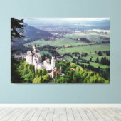 Schloss Neuschwanstein Leinwanddruck (Insitu (Holzboden))