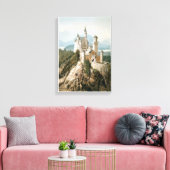 Schloss Neuschwanstein Leinwanddruck (Insitu (Wohnzimmer))
