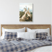 Schloss Neuschwanstein Leinwanddruck (Insitu (Schlafzimmer))