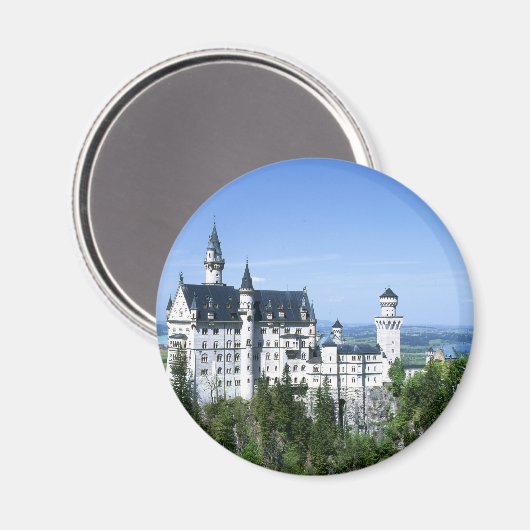 Schloss Neuschwanstein Magnet (Vorderseite/Rückseite)