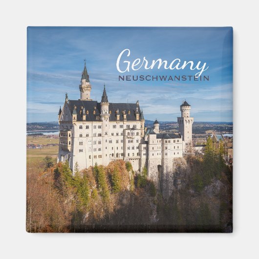 Schloss Neuschwanstein Magnet (Vorne)