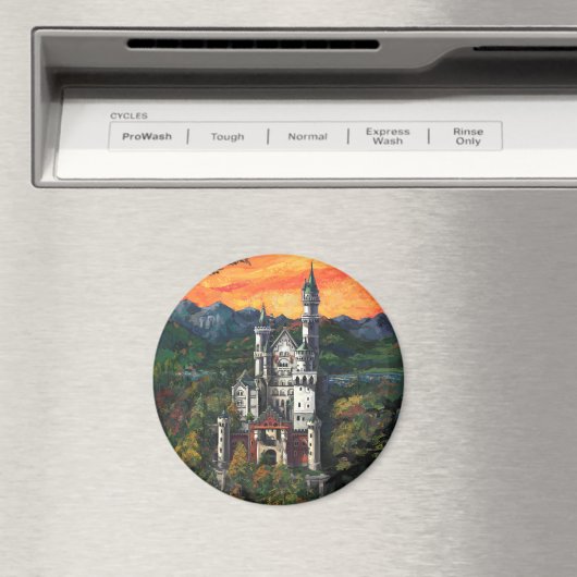 Schloss Neuschwanstein Magnet (In Situ (Geschirrspüler))