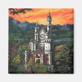 Schloss Neuschwanstein Magnet (Vorne)