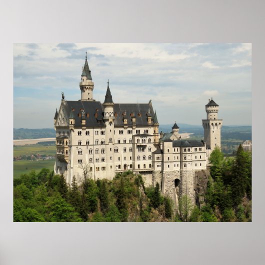 Schloss Neuschwanstein, Mai 2018 Poster (Vorne)