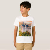 Schloss Neuschwanstein - Märchenhaus Erlebnis T-Sh T-Shirt (Vorne ganz)