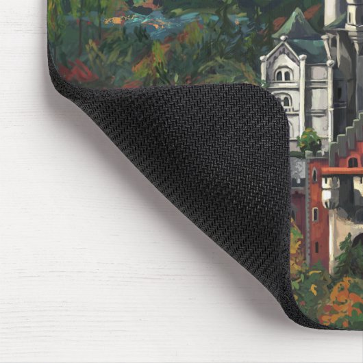 Schloss Neuschwanstein Mousepad (Ecke)