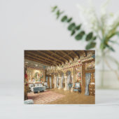 Schloss Neuschwanstein Oberbayern Deutschland Postkarte (Stehend Vorderseite)