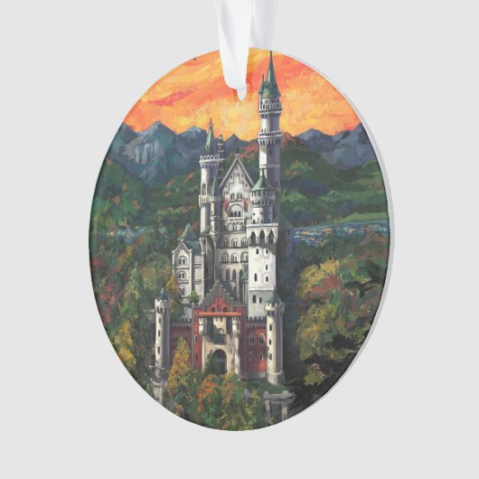 Schloss Neuschwanstein Ornament (Vorderseite)
