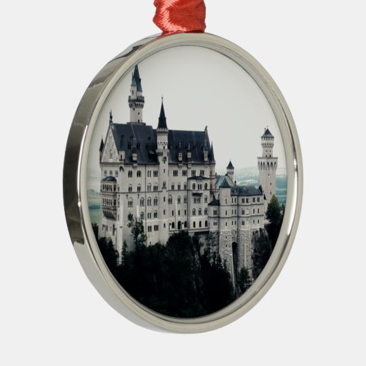 Schloss Neuschwanstein Ornament Aus Metall (Rechts)