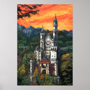 Schloss Neuschwanstein Poster