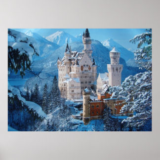 Schloss Neuschwanstein Poster