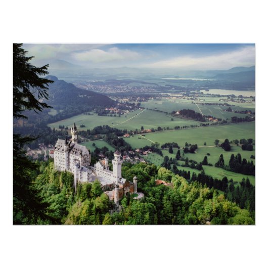 Schloss Neuschwanstein Poster (Vorderseite)