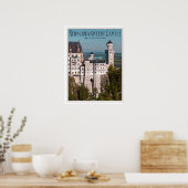 Schloss Neuschwanstein Poster (Küche)