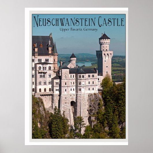 Schloss Neuschwanstein Poster (Vorne)
