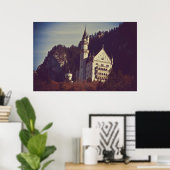 Schloss Neuschwanstein Poster (Heimbüro)
