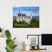 Schloss Neuschwanstein Poster (Heimbüro)