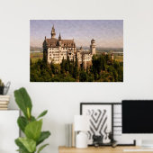 Schloss Neuschwanstein Poster (Heimbüro)