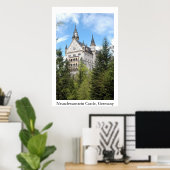 Schloss Neuschwanstein Poster (Heimbüro)
